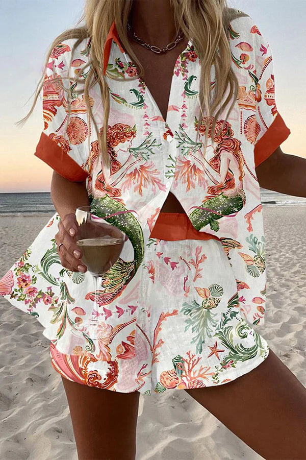 Elsie™ | Kleurrijke zomersetje