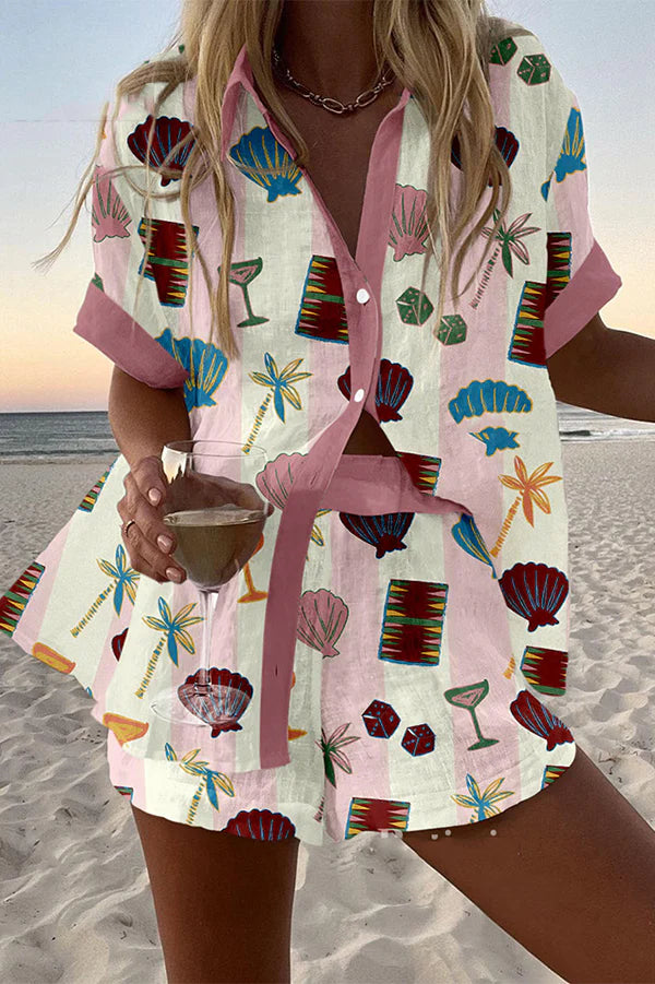 Elsie™ | Kleurrijke zomersetje