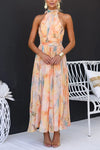 Nina | Weelderige maxi jurk