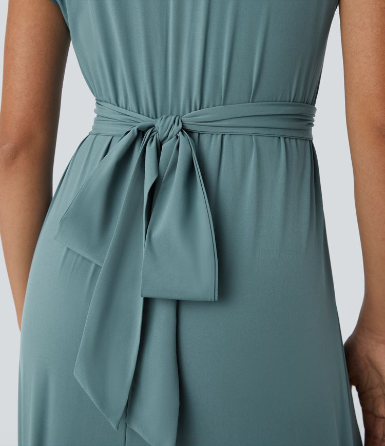 Jade™ | Wikkeljurk met hoge taille
