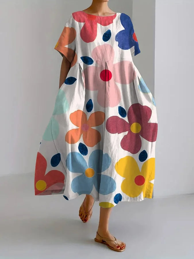 Anita™ | Losvallend zomerjurk