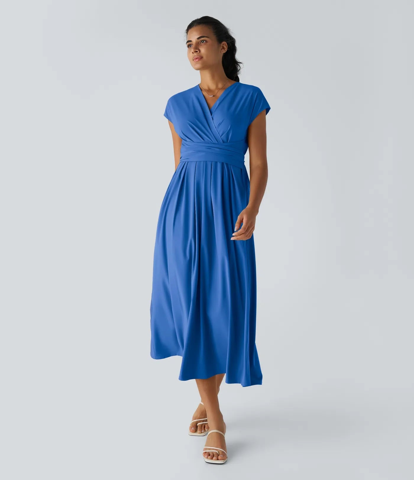 Jade™ | Wikkeljurk met hoge taille