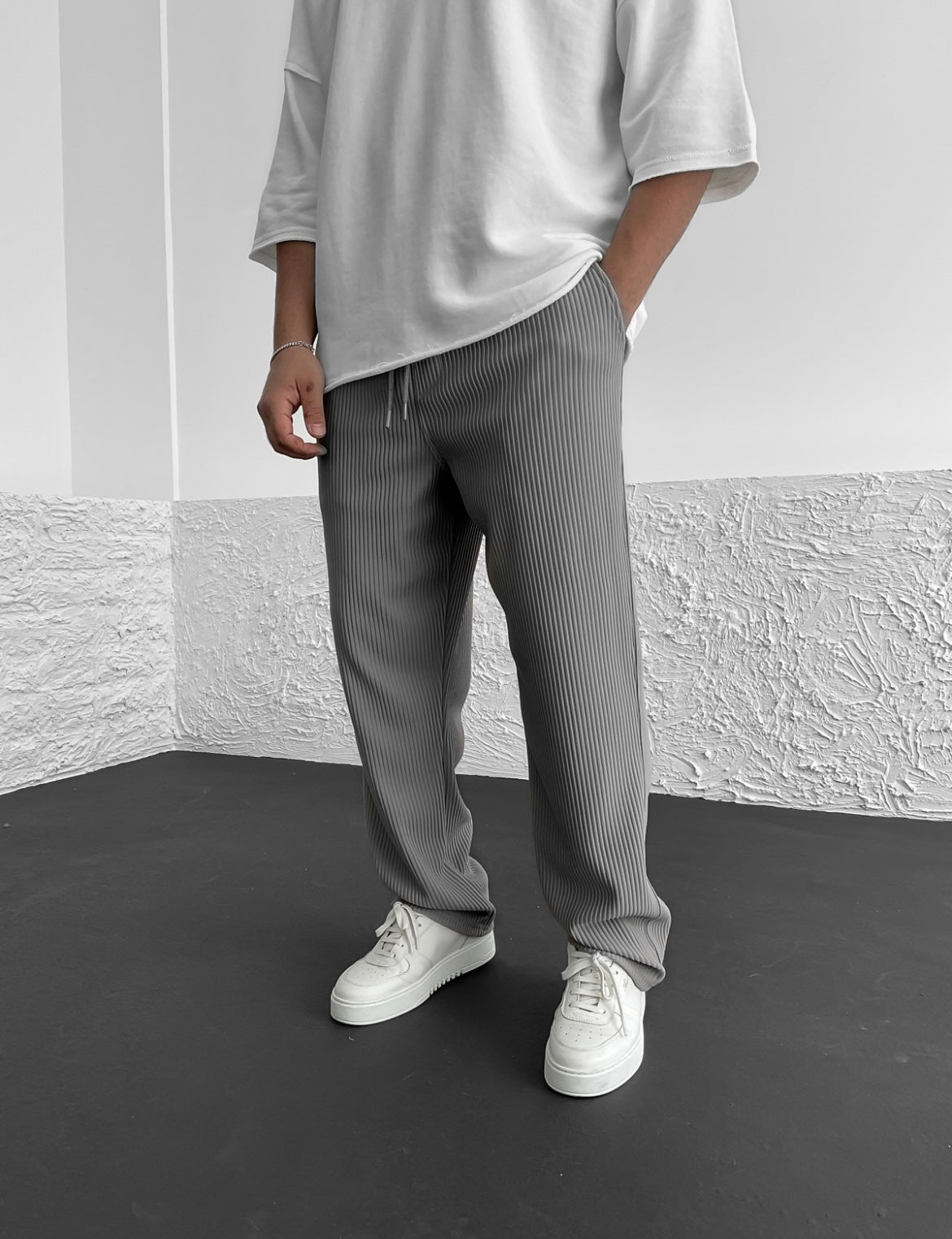 Thomas™ | Geribbelde stretchbroek