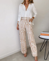 Nia™ | Boho set – Inclusief blouse en riem