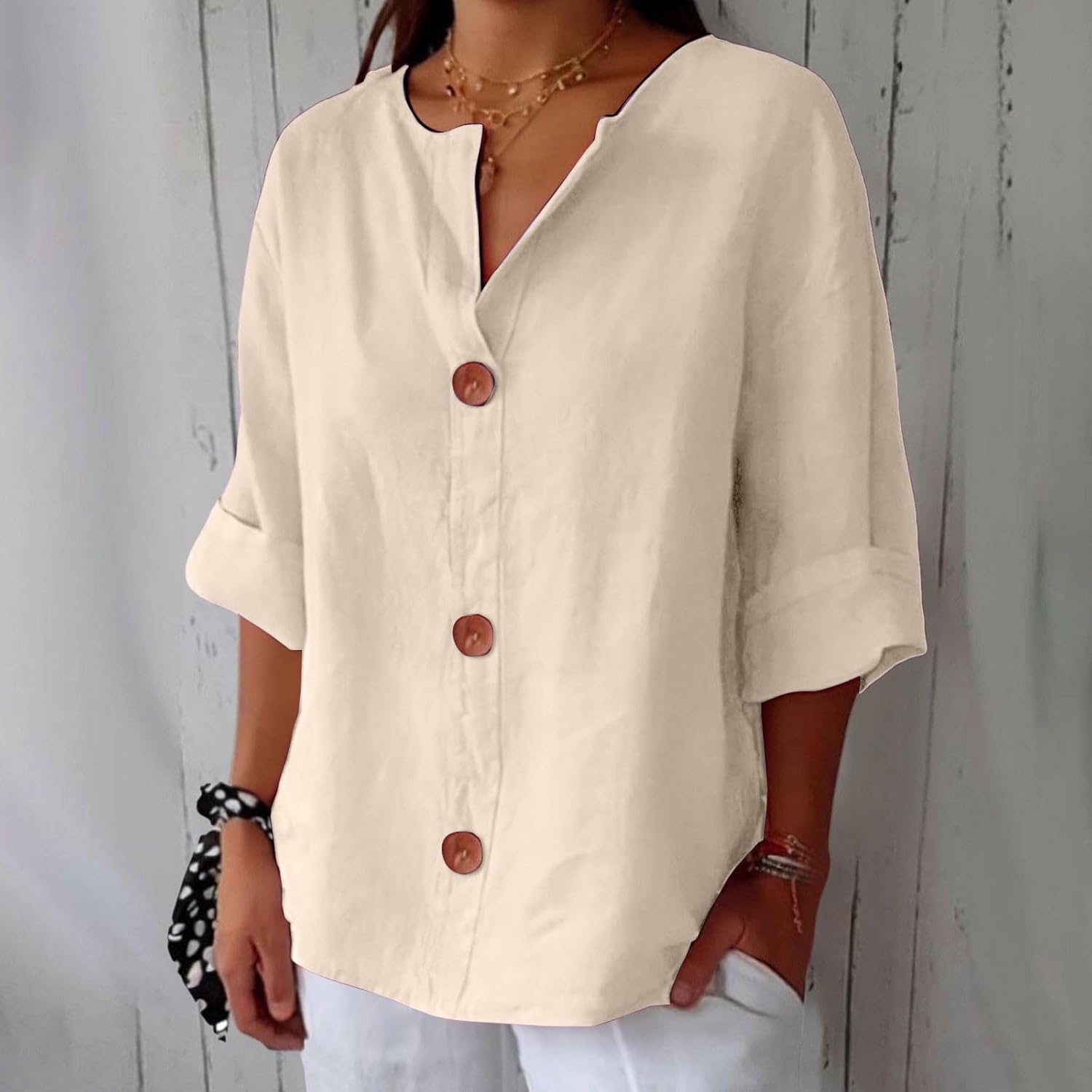 Sofie™ | Linnen blouse