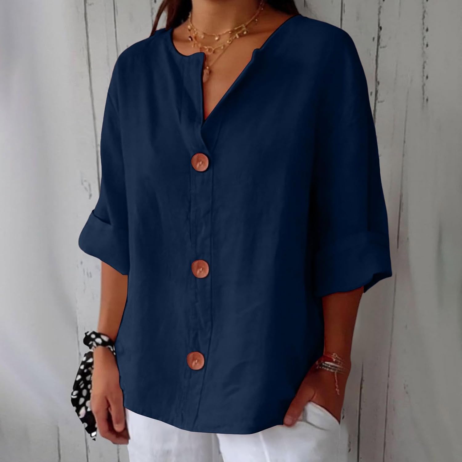 Sofie™ | Linnen blouse