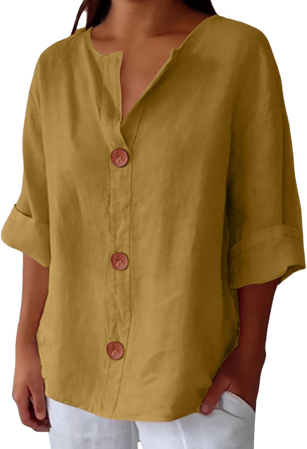 Sofie™ | Linnen blouse