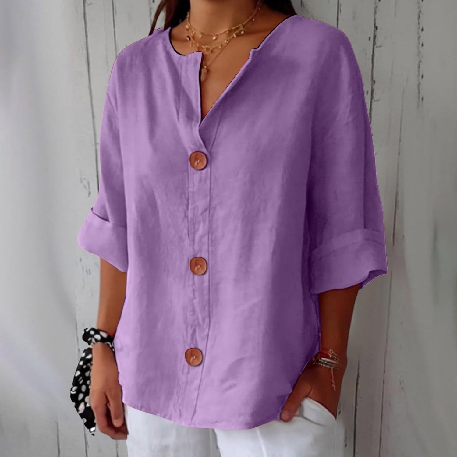 Sofie™ | Linnen blouse