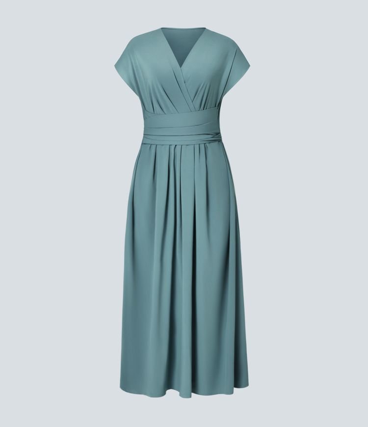 Jade™ | Wikkeljurk met hoge taille