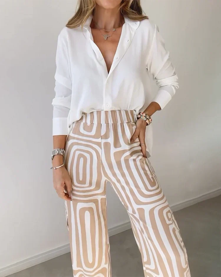 Nia™ | Boho set – Inclusief blouse en riem