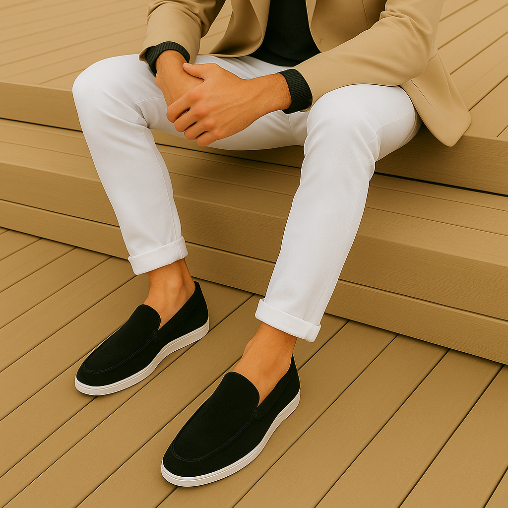 Lucas™ | Suède loafers