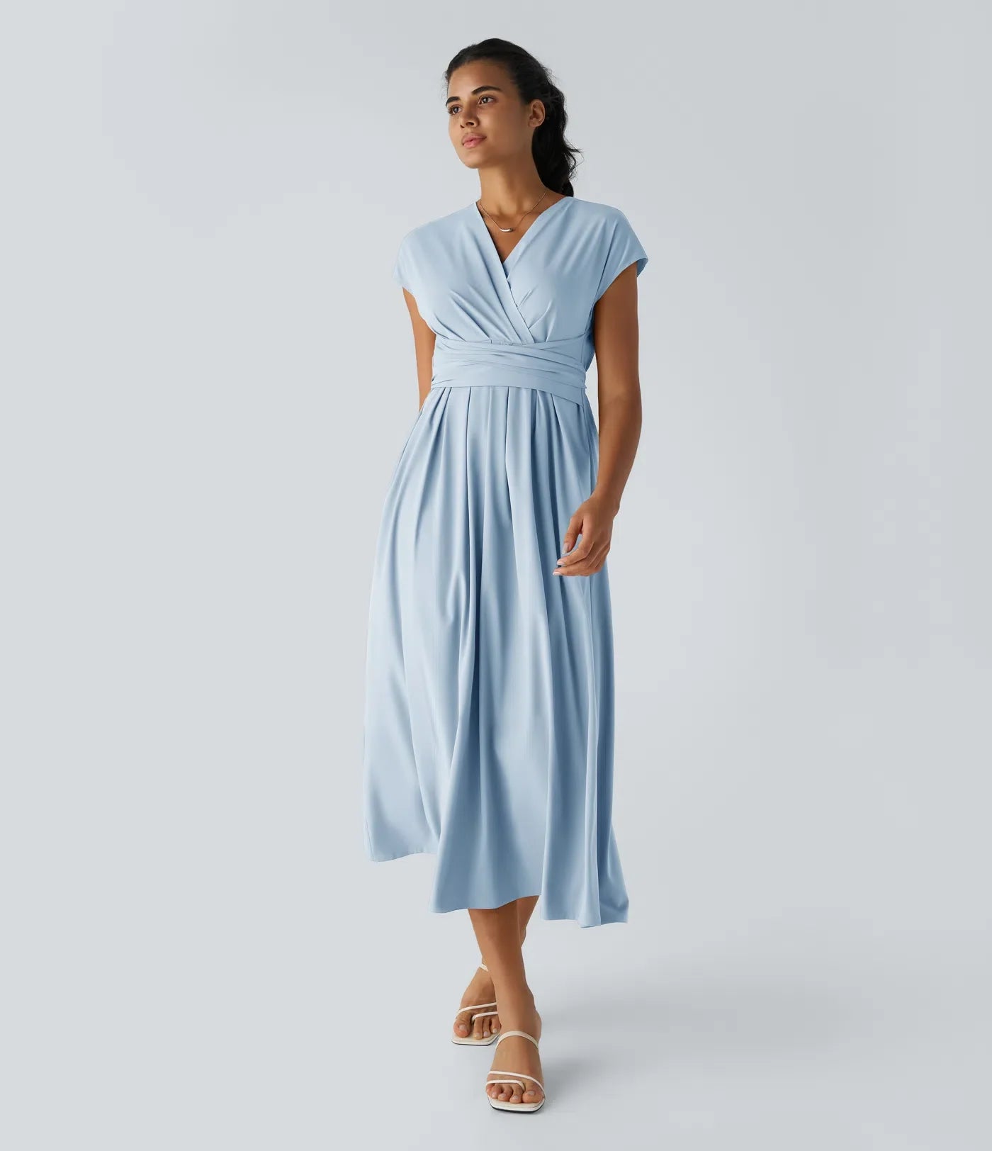 Jade™ | Wikkeljurk met hoge taille