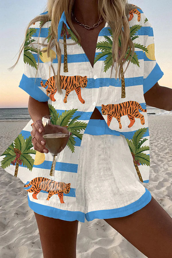 Elsie™ | Kleurrijke zomersetje