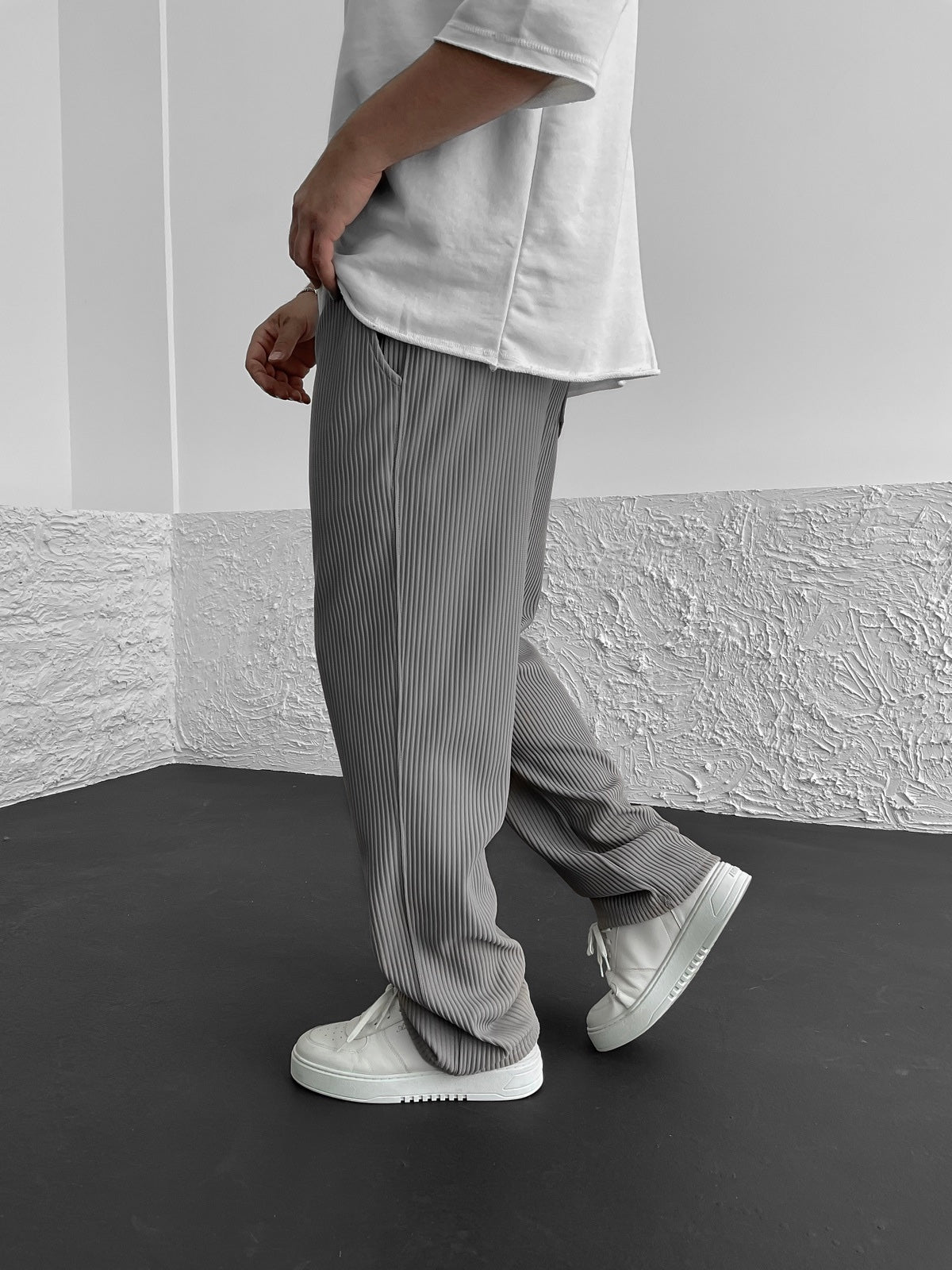Thomas™ | Geribbelde stretchbroek