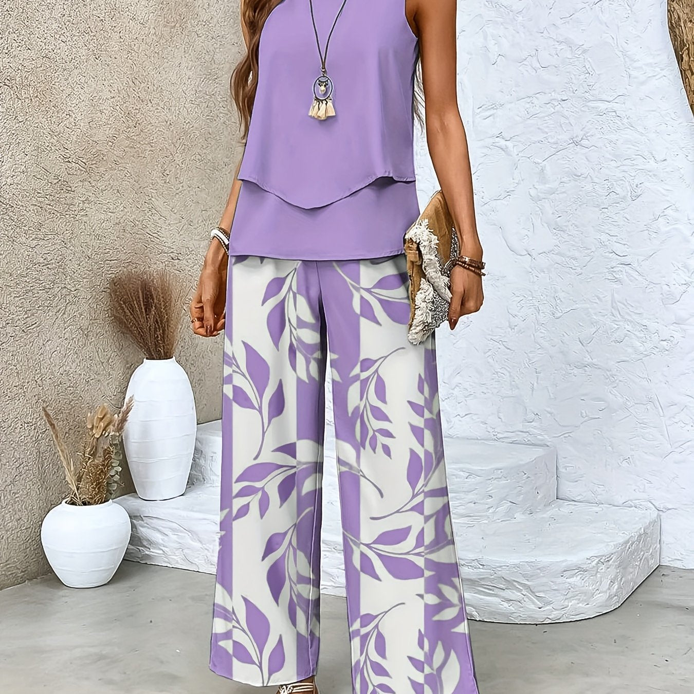 Eva™ | Losse elegante zomerset