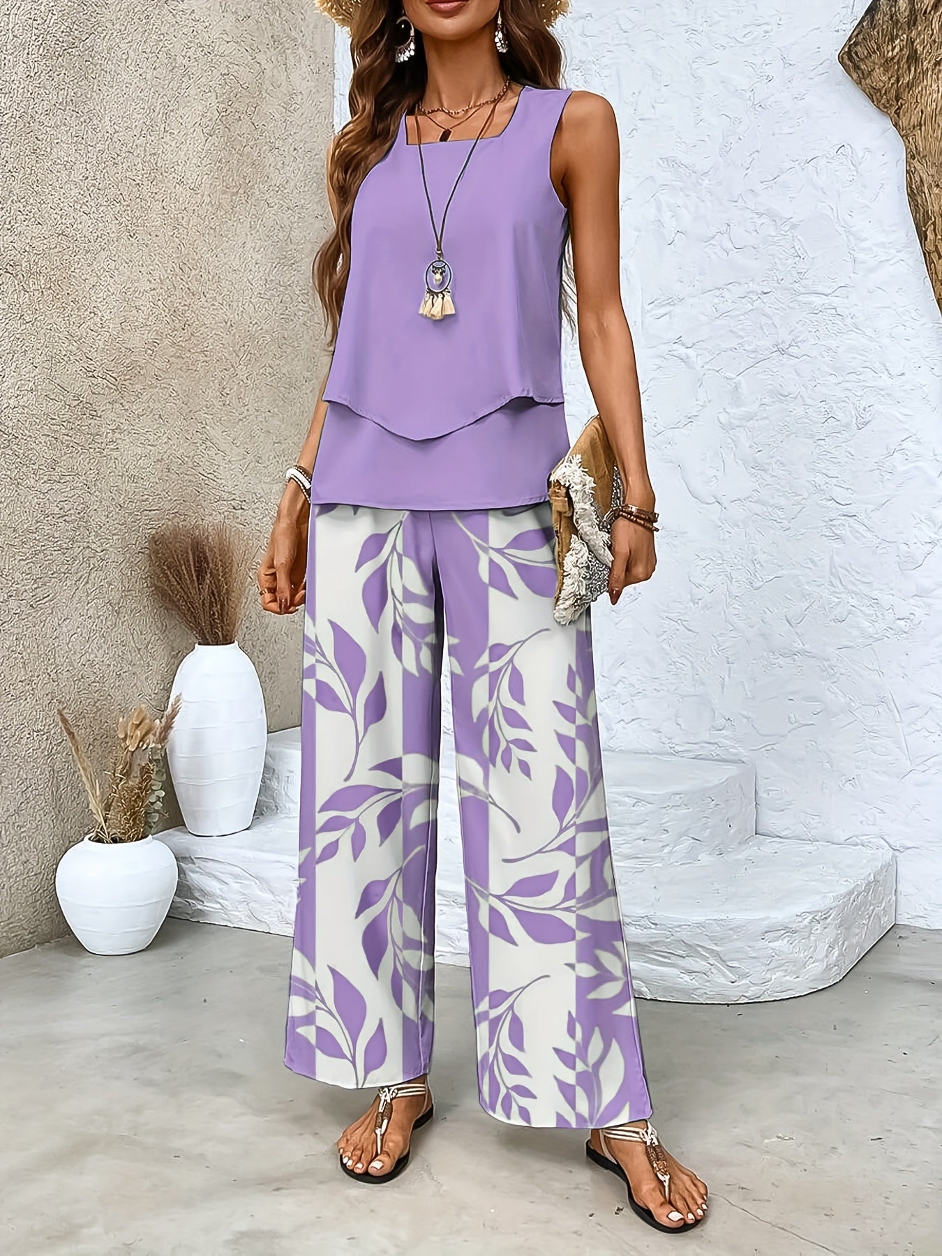 Eva™ | Losse elegante zomerset