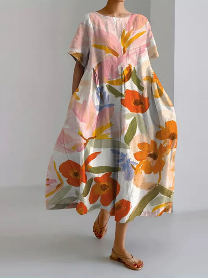 Anita™ | Losvallend zomerjurk