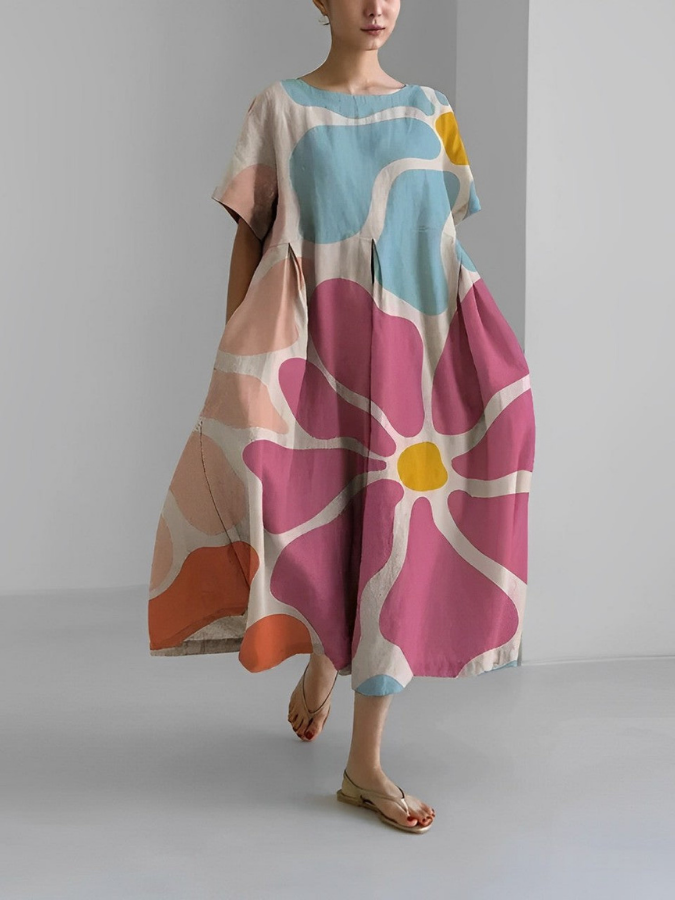 Anita™ | Losvallend zomerjurk
