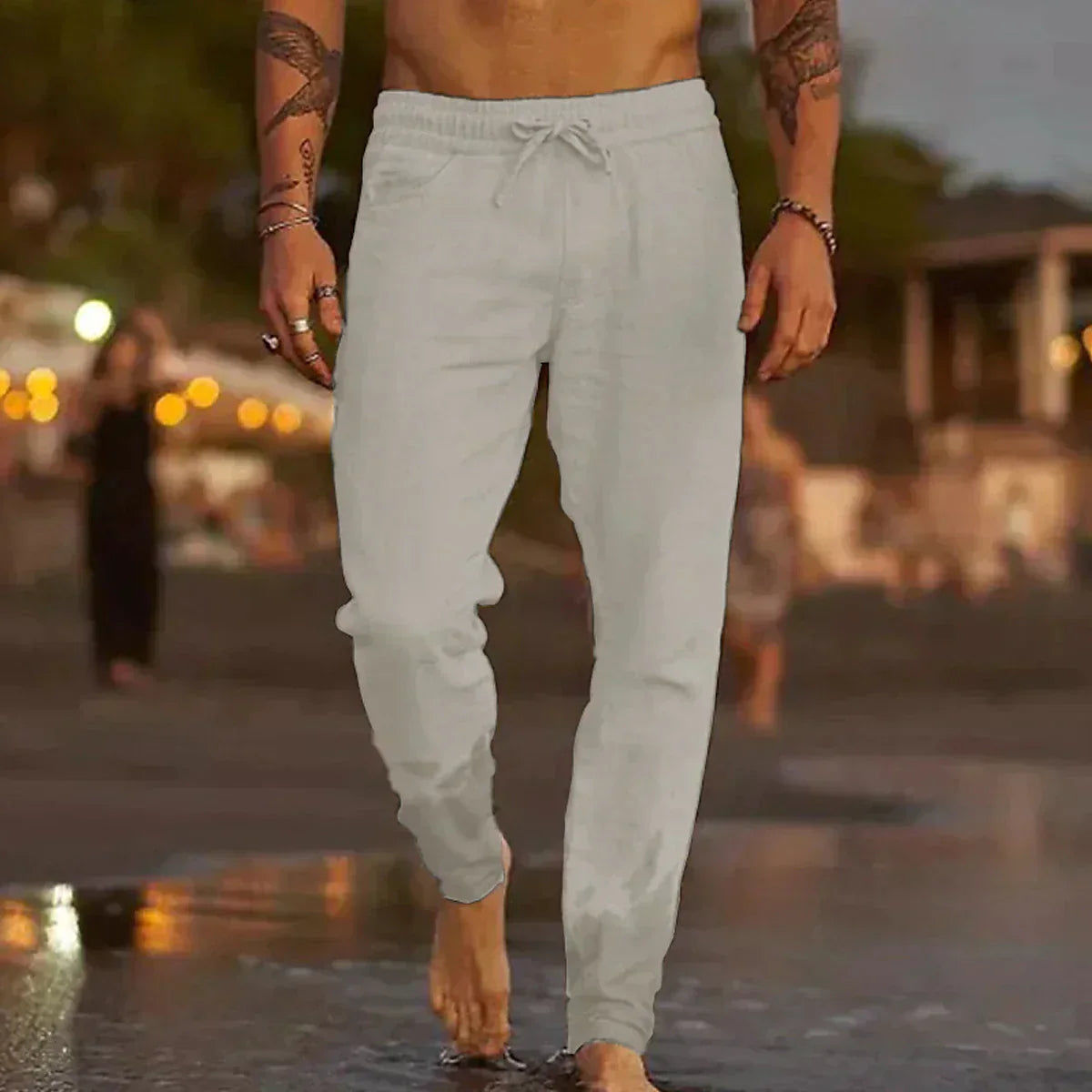 Raf™ | Linnen strandbroek