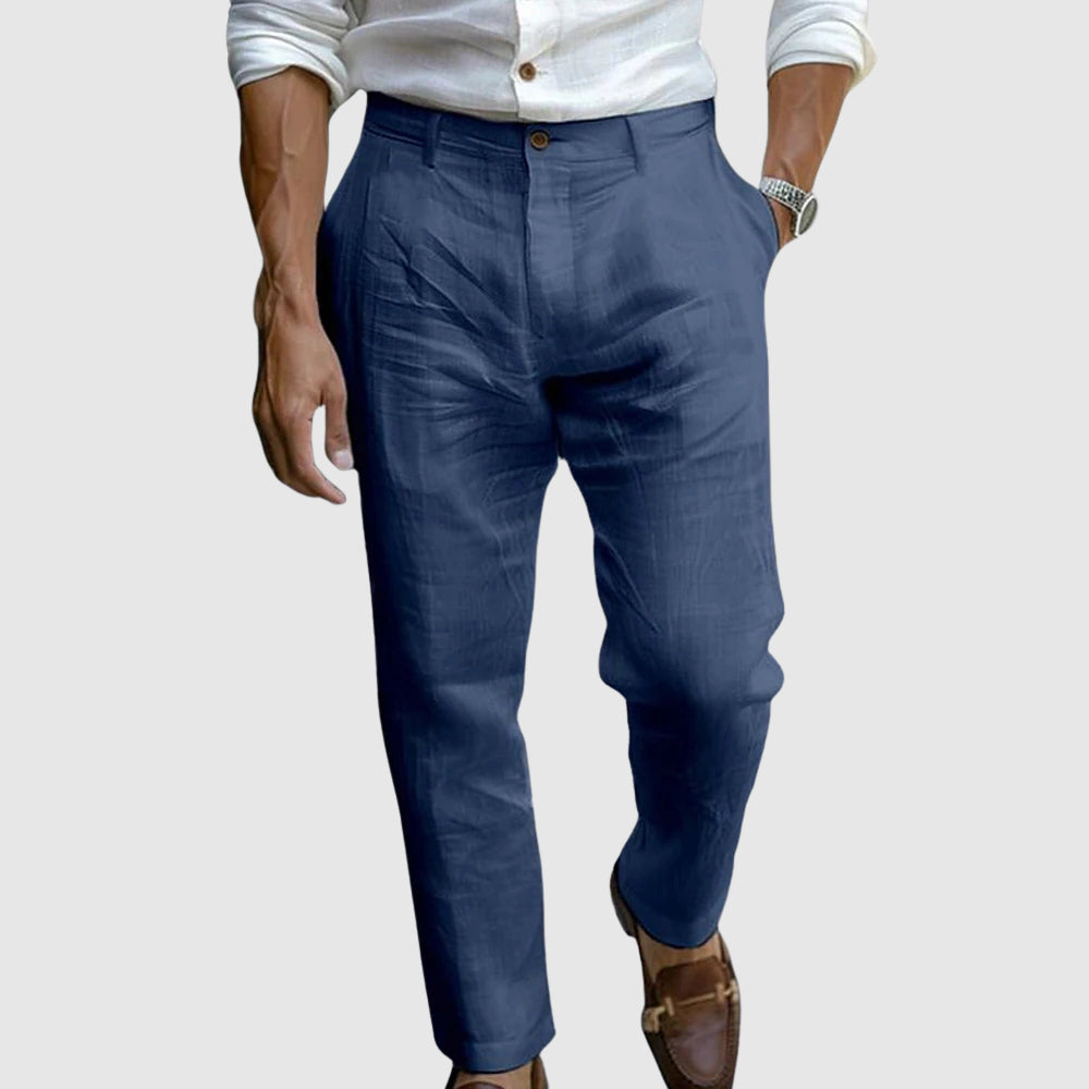 Daan™ | Lichtgewicht linnen broek