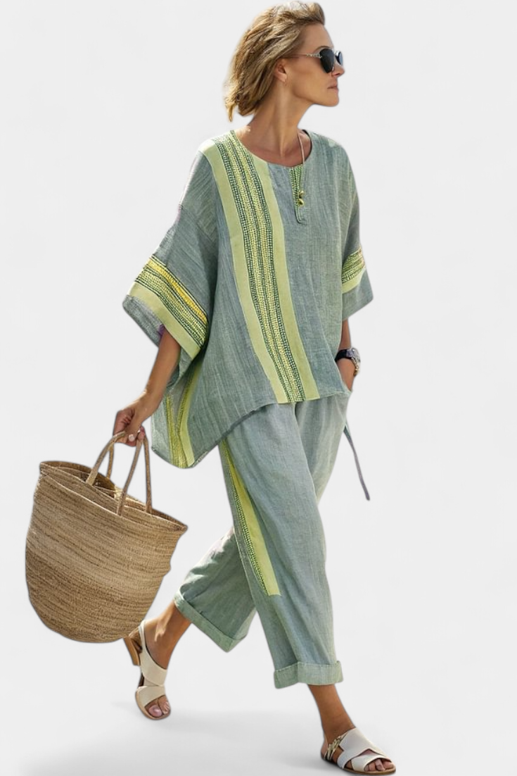 Jill™ | Zomerse linnen set