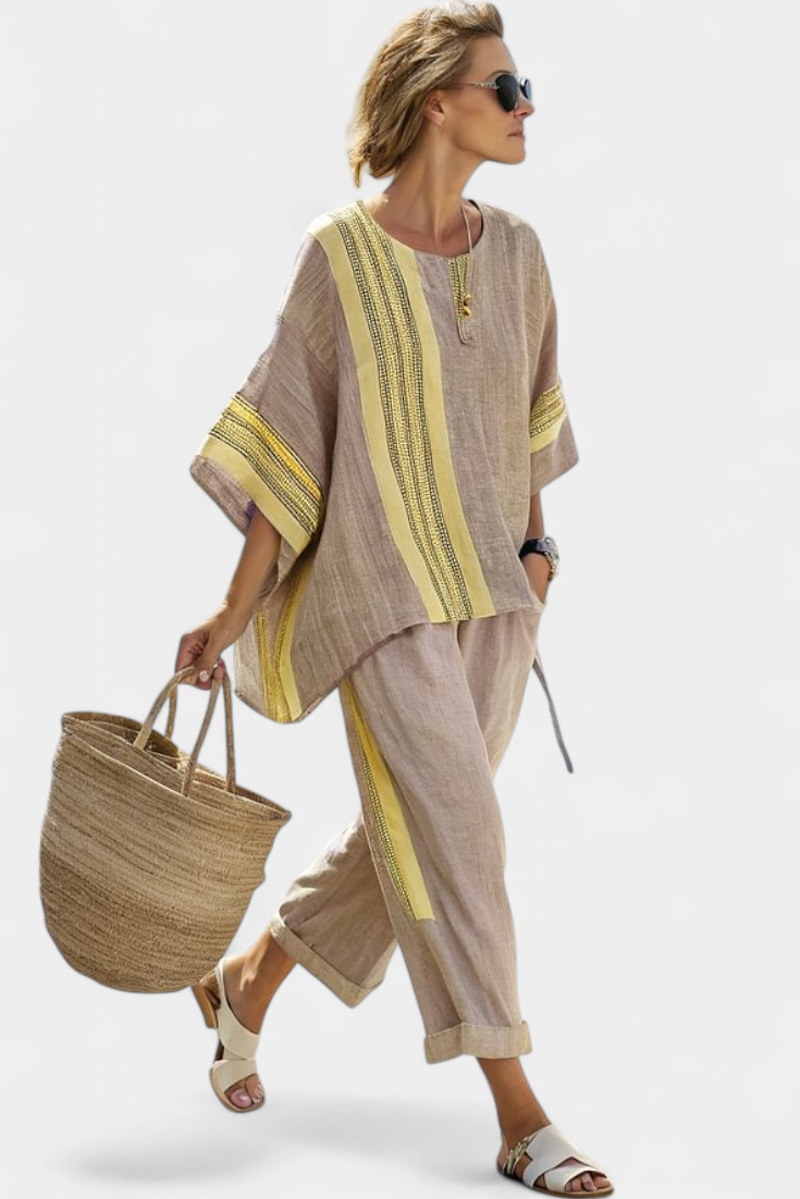 Jill™ | Zomerse linnen set