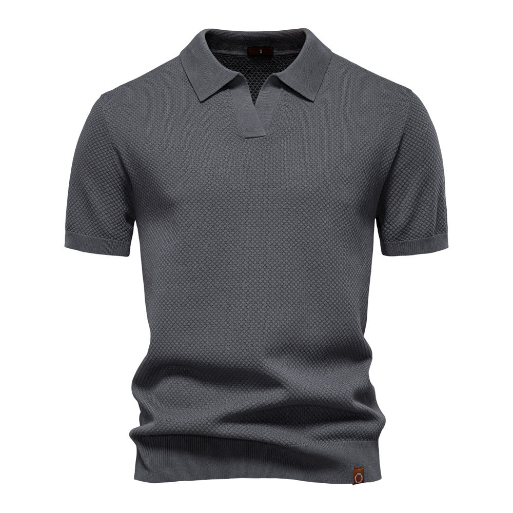 Bruce™ | Poloshirt met textuur