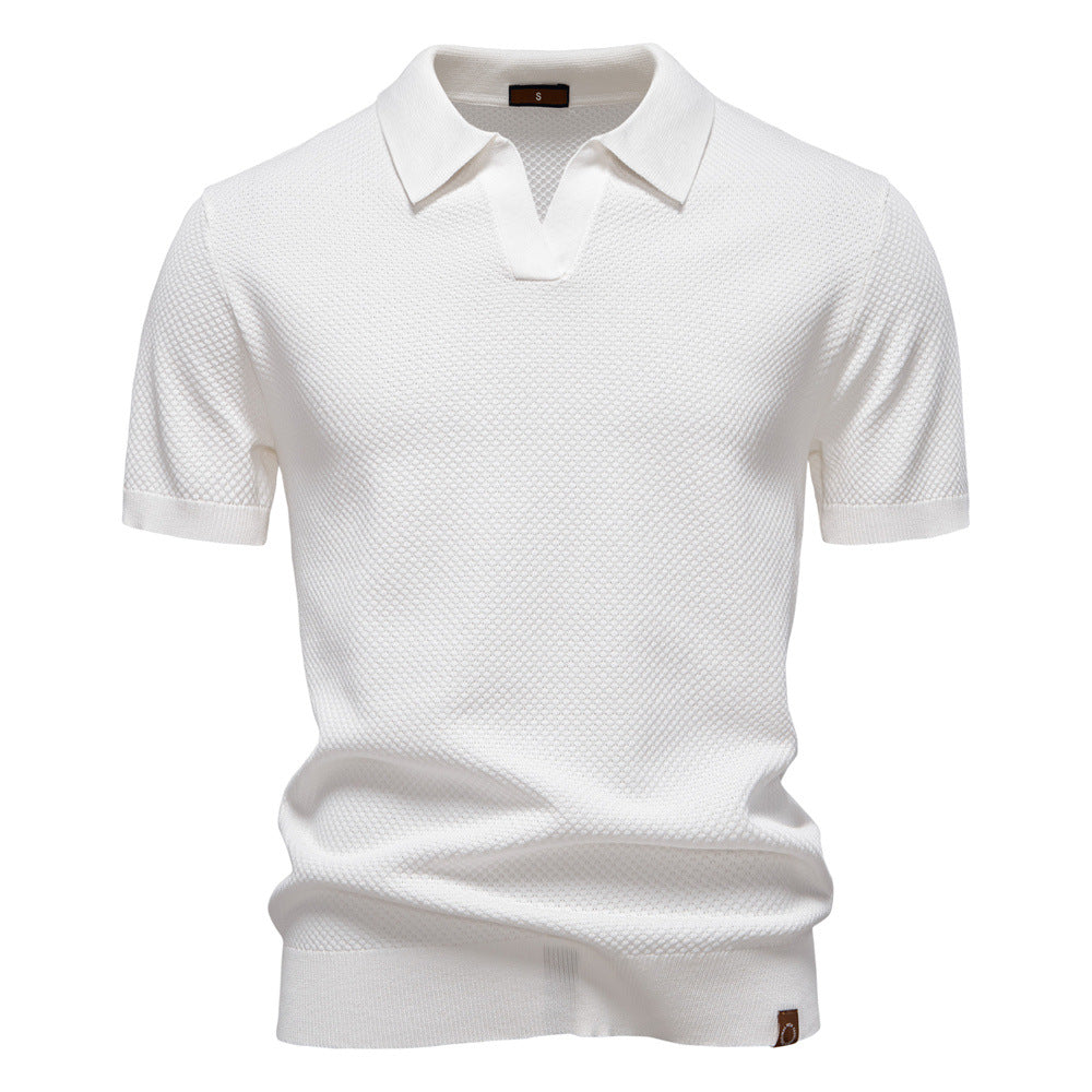 Bruce™ | Poloshirt met textuur