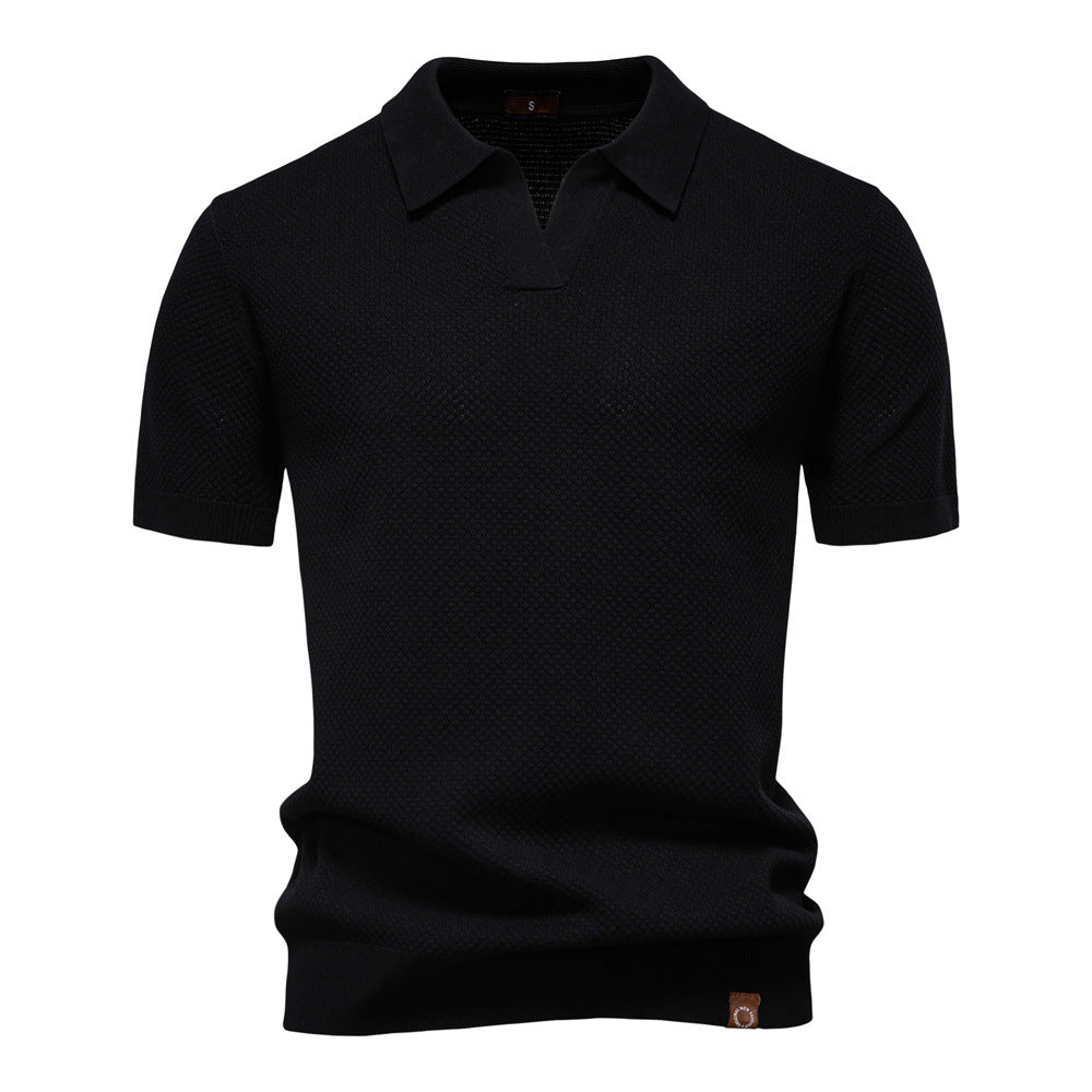 Bruce™ | Poloshirt met textuur