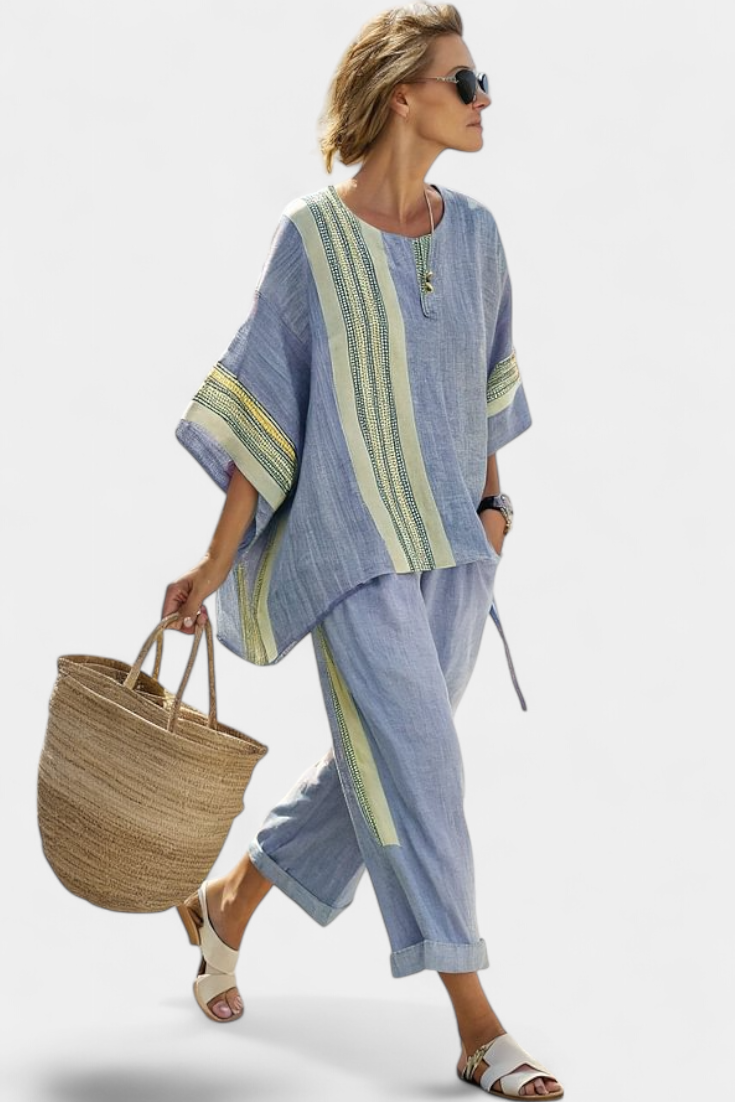 Jill™ | Zomerse linnen set