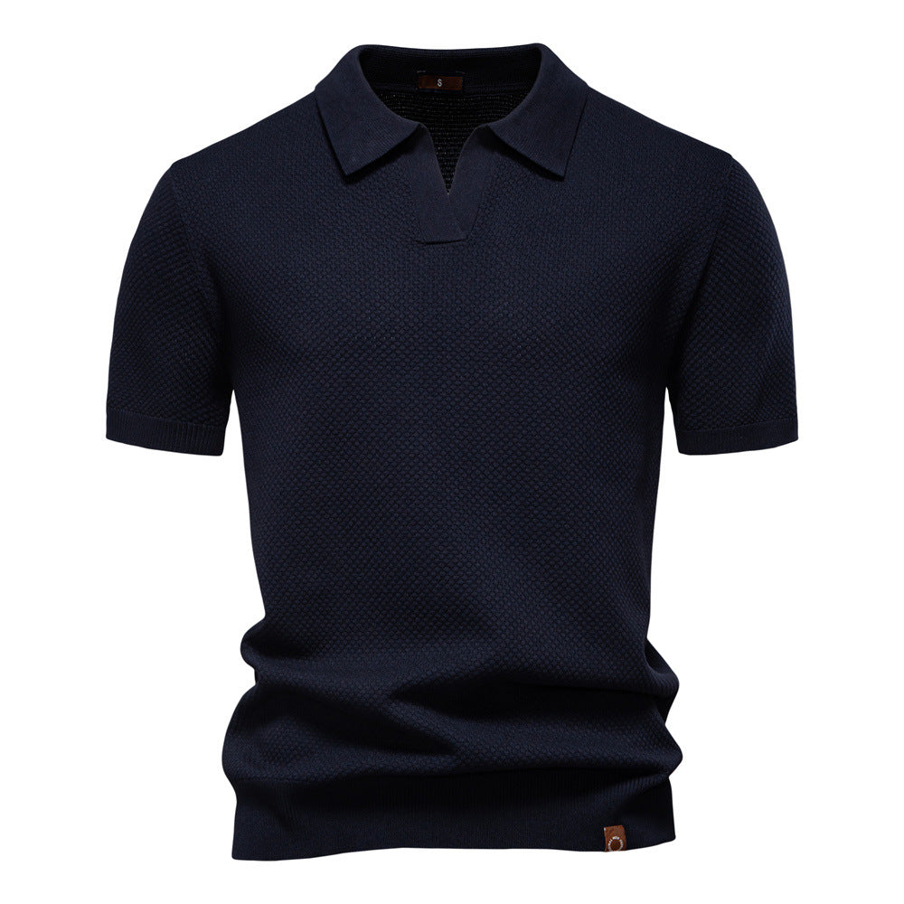 Bruce™ | Poloshirt met textuur