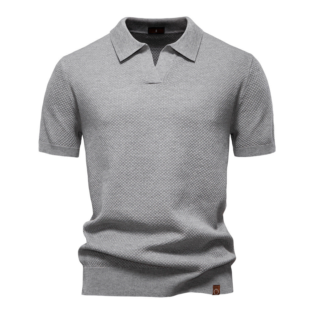 Bruce™ | Poloshirt met textuur