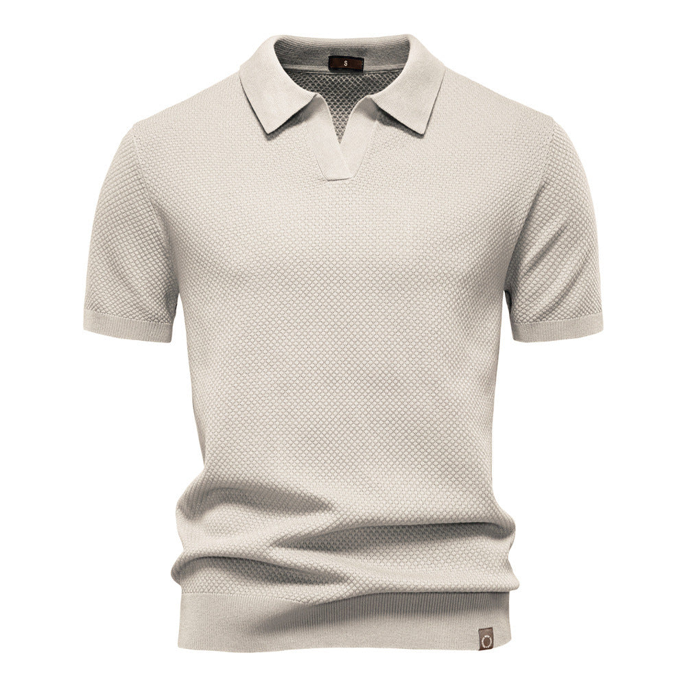Bruce™ | Poloshirt met textuur