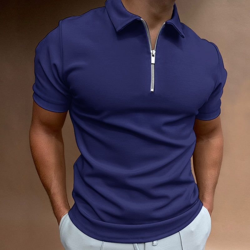 Jax™ | Polo met een ritssluiting