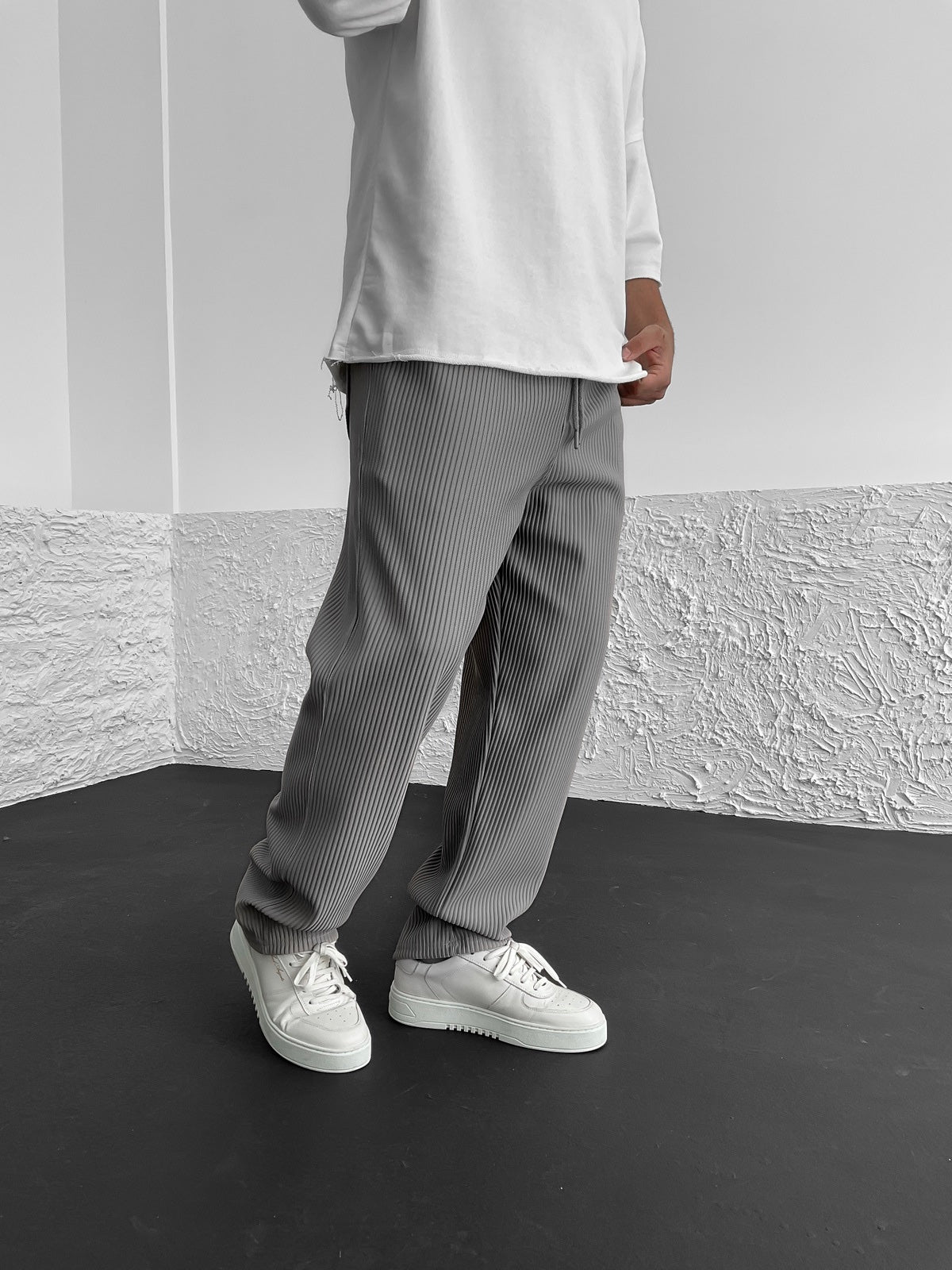 Thomas™ | Geribbelde stretchbroek