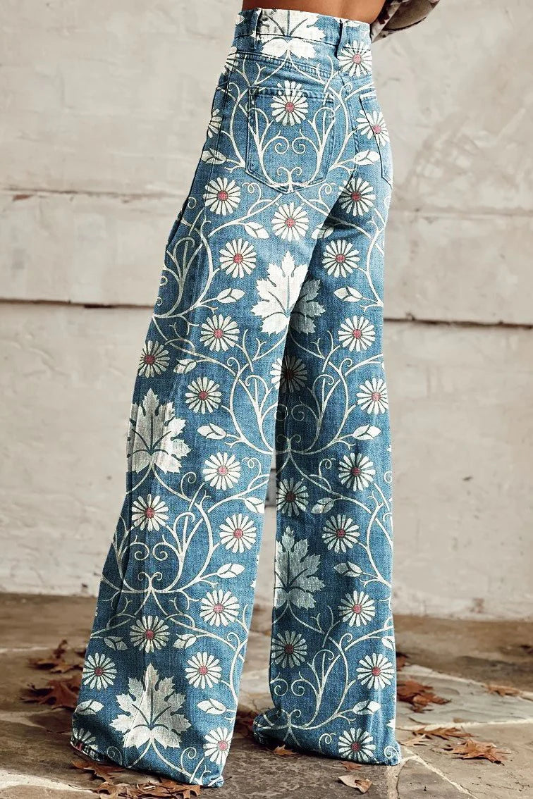 Nora™ | Kleurrijke broek
