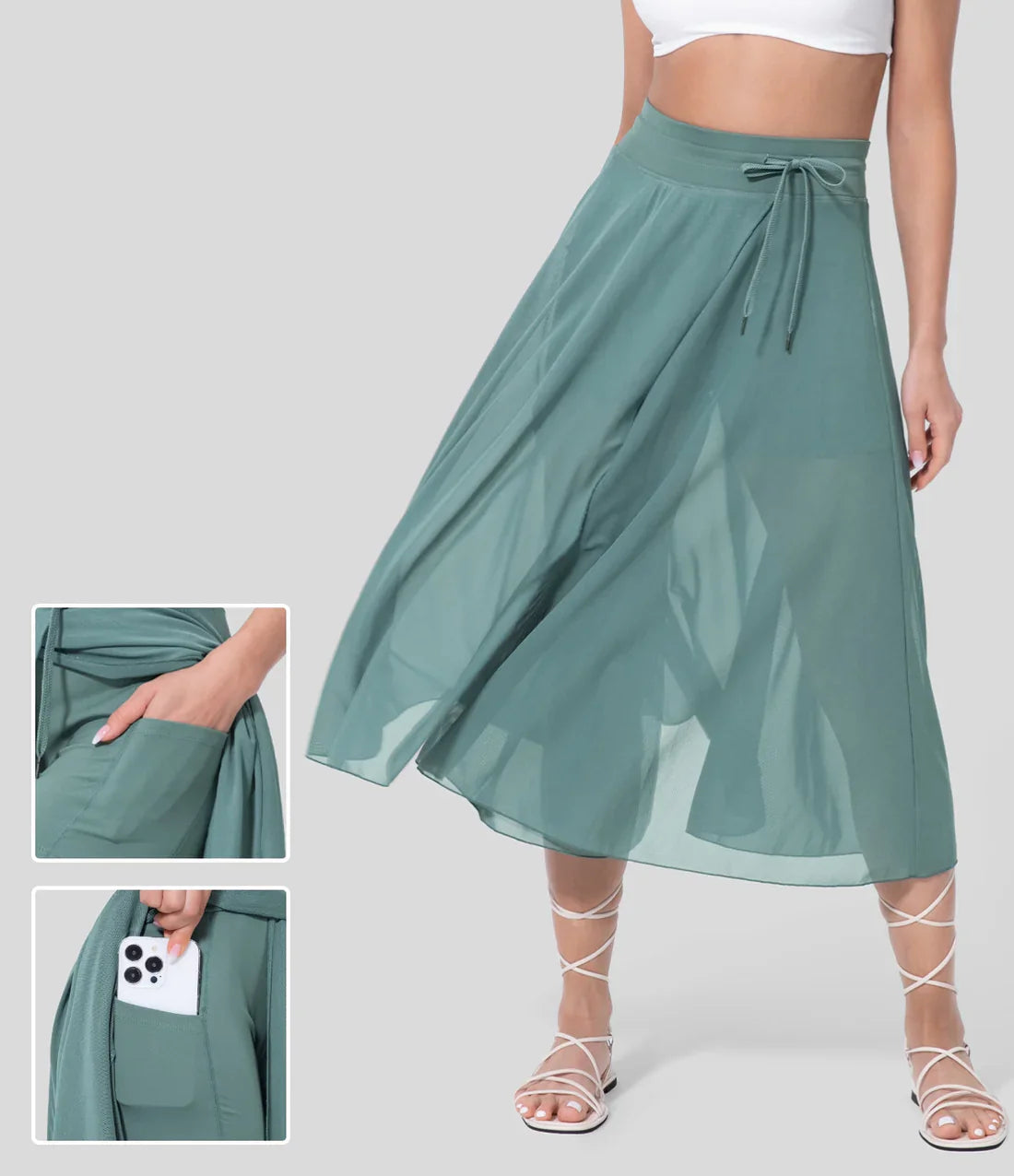 Lola™ |  De ultieme 2-in-1 rok met hoge taille