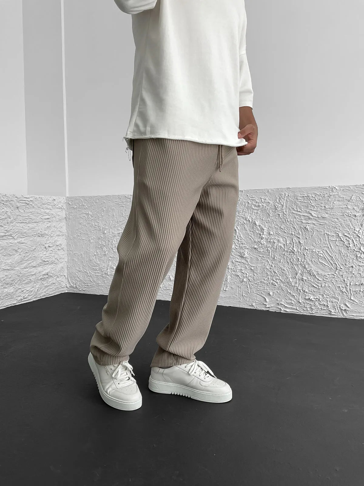Thomas™ | Geribbelde stretchbroek