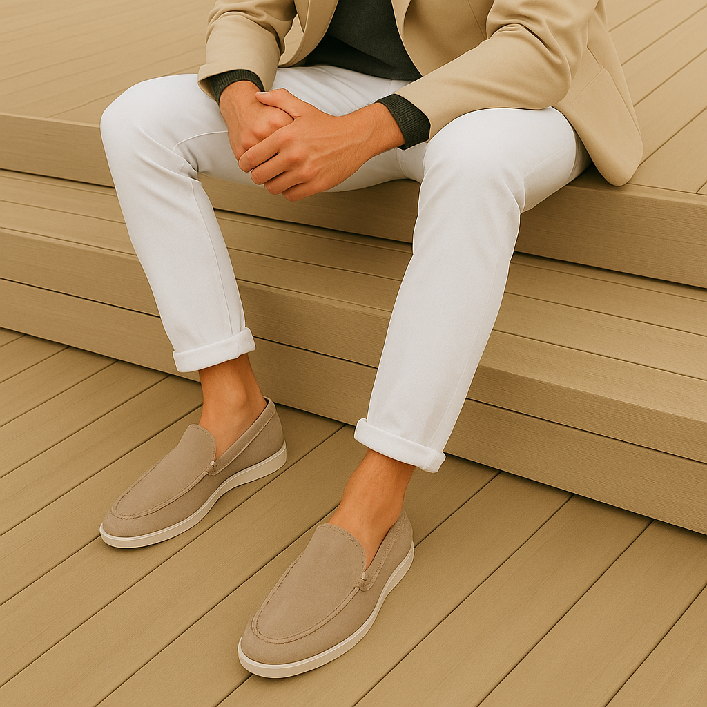 Lucas™ | Suède loafers