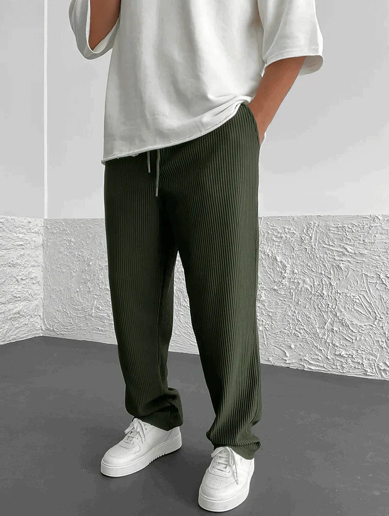 Thomas™ | Geribbelde stretchbroek