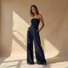 Camille™ | Elegante strapless jumpsuit