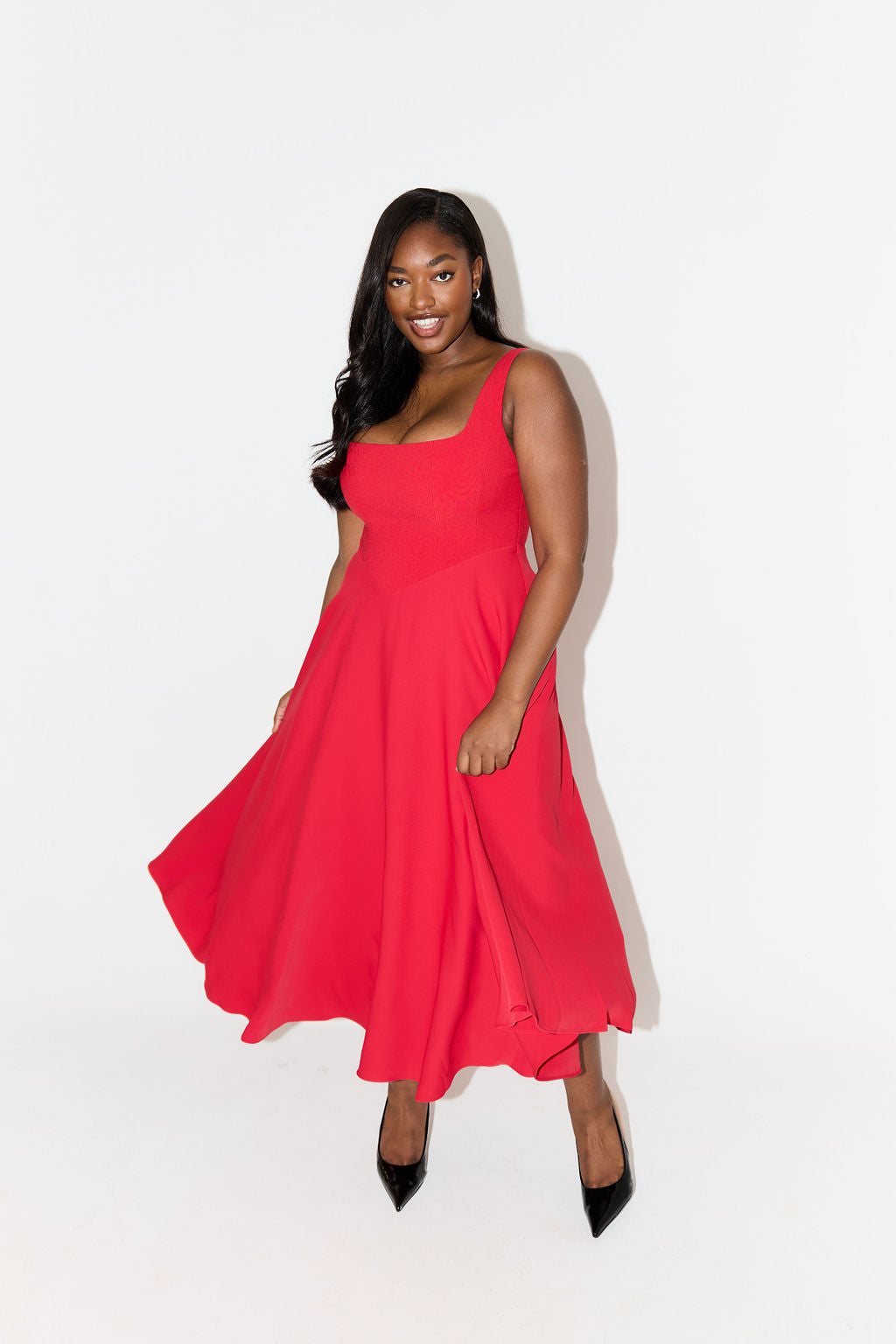 Valeria™ | Tijdloze midi jurk