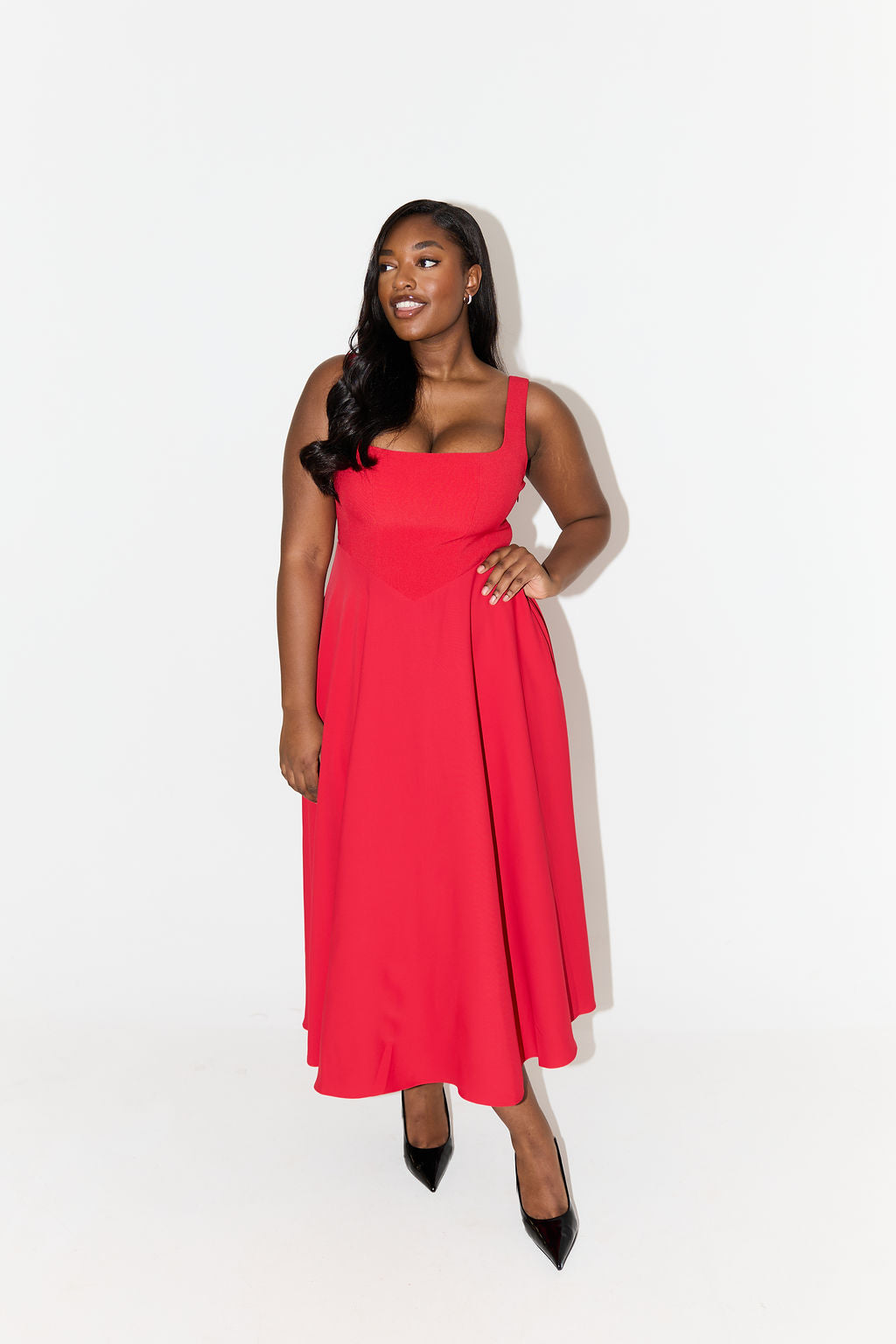 Valeria™ | Tijdloze midi jurk
