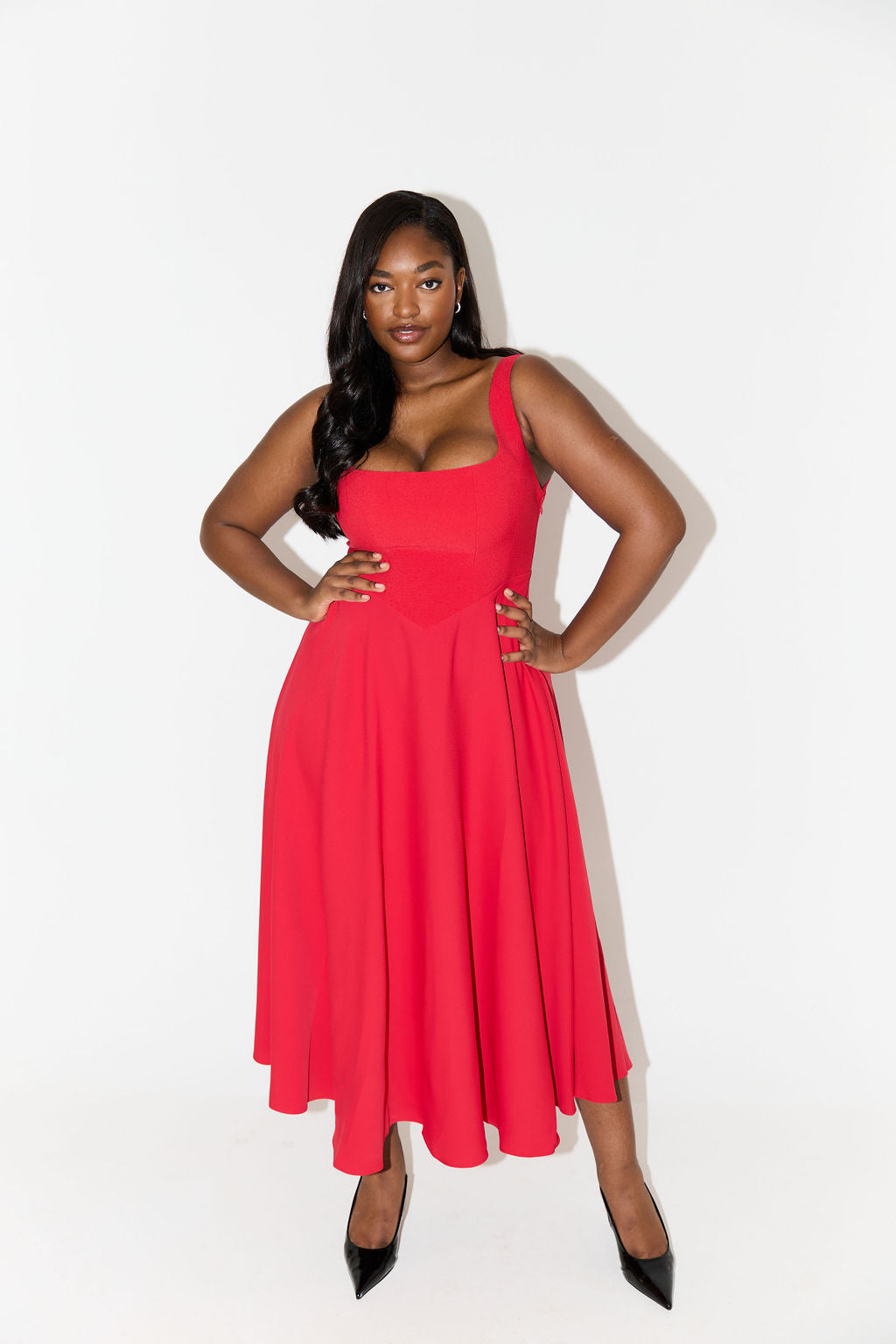 Valeria™ | Tijdloze midi jurk